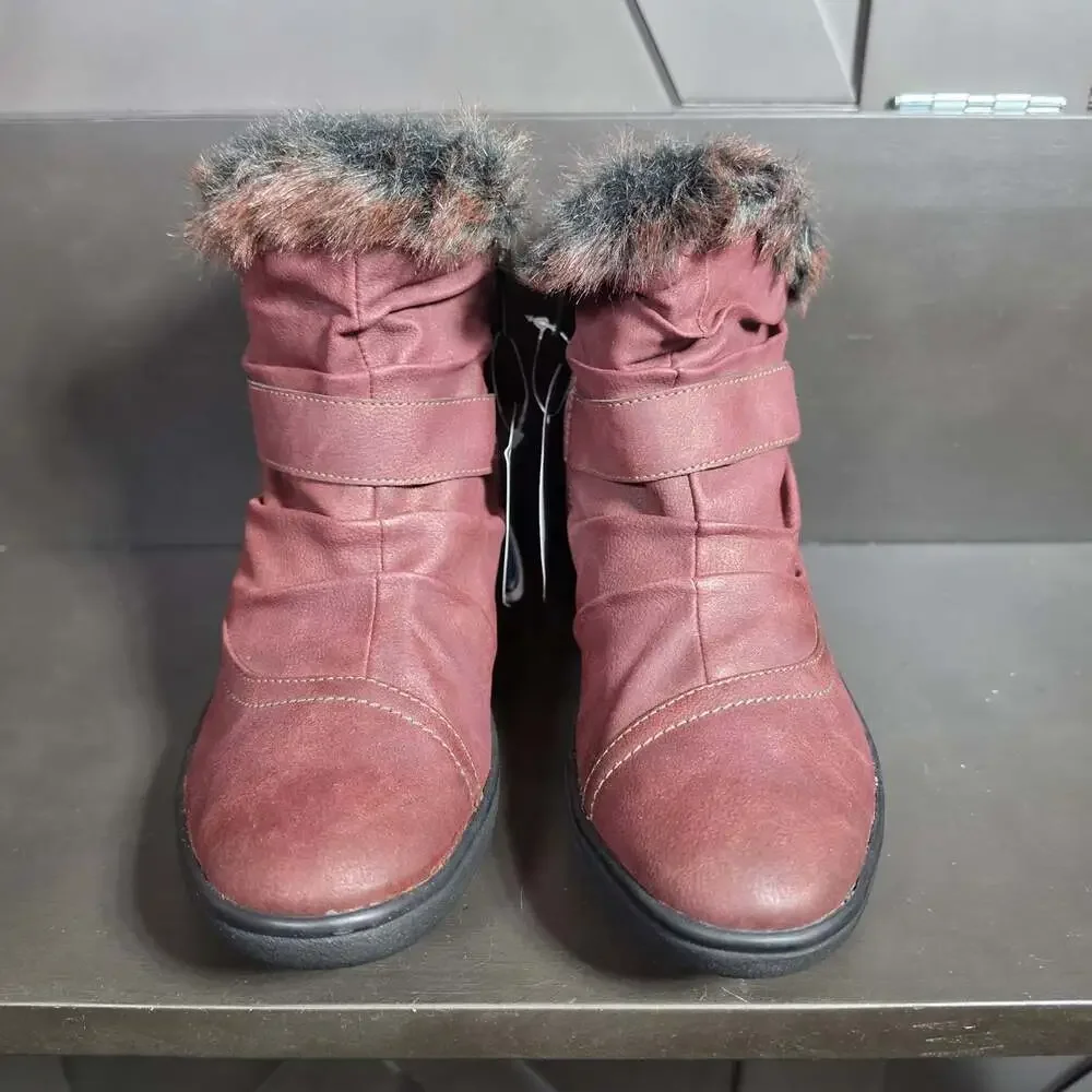 Romika Savona TopDry Waterproof Leather Boots faux Fur Eu 37   Womens US 6-6.5